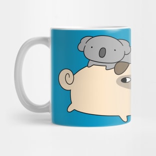 Pug and Koala Mug